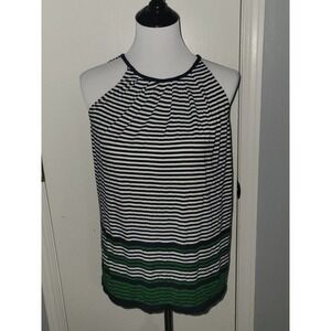 Striped tank top small